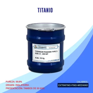 Titanio Extrafino Mediano